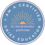 Print Certified Grief Educator badge