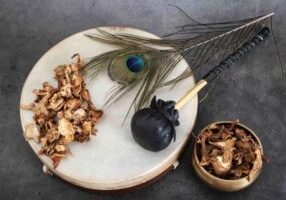 Picture of a drum with natural accents